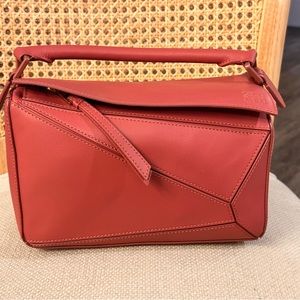 Like New | Authentic Loewe Puzzle Small Plumrose Pink Bag